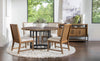 Midland Sliding Door Buffet — Warm Amber