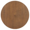 Midland 54-inch Round Dining Table — Warm Amber
