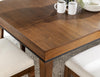 Midland 40.5-inch Rectangular Dining Table — Warm Amber