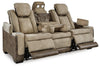 Next-Gen Durapella Power Reclining Sofa - Sand
