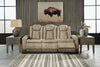 Next-Gen Durapella Power Reclining Sofa - Sand