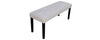 Bench Shelly Grey Uph/Black