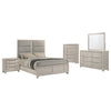 Farre 5-piece Queen Bedroom Set Washed Grey — product view 2