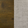 Doherty Queen Linen Upholstered Panel Bed Rustic Brown — product view 10