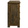 Doherty 6-drawer Bedroom Dresser Rustic Brown — product view 9