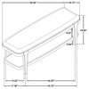 Lucaire Upholstered Bedroom Bench Sandstone — product view 9