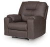 Belmone Pike Power Lift Recliner - Gunmetal