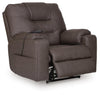 Belmone Pike Power Lift Recliner - Gunmetal