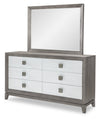 Terra Luna Mirror — White Cloud & Nightfall