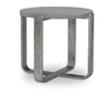Terra Luna Round Side Table — White Cloud & Nightfall