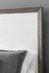 Terra Luna Panel Bed — California King / White Cloud & Nightfall