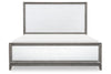 Terra Luna Panel Bed — California King / White Cloud & Nightfall