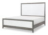 Terra Luna Panel Bed — California King / White Cloud & Nightfall