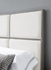 Terra Luna Upholstered Bed — California King / White Cloud & Nightfall