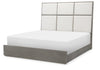 Terra Luna Upholstered Bed — California King / White Cloud & Nightfall