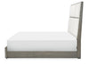 Terra Luna Upholstered Bed — California King / White Cloud & Nightfall