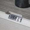 Terra Luna Nightstand 3 Drawers -Midnight/White Cloud — White Cloud & Nightfall