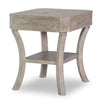 Halifax End Table — Flax and Java