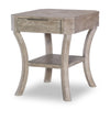 Halifax End Table — Flax and Java