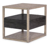 Halifax End Table — Flax and Java