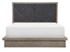 Halifax Upholstered Bed — California King / Flax and Java