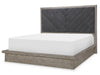 Halifax Upholstered Bed — California King / Flax and Java