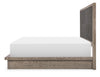 Halifax Panel Bed — California King / Flax and Java