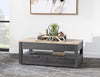 Halifax Lift Top Cocktail Table — Flax and Java