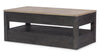 Halifax Lift Top Cocktail Table — Flax and Java