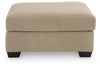 SimpleJoy Oversized Accent Ottoman - Sand