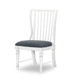 Cottage Park Slat Back Side Chair — Set of 2 — Aged White