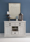 Cottage Park Credenza — Aged White