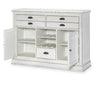 Cottage Park Credenza — Aged White