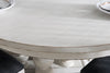Cottage Park 54-inch Round Table — Aged White