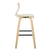 Folia - 30" Fixed-Height Barstool (Set of 2) - Beige