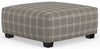 Magnolia - Cocktail Ottoman - Mink