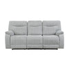 Chablis - Reclining Sofa - Mist Gray