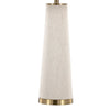 Kona - 28" Table Lamp - Brass Metal And Natural Linen From Grandview