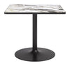 Caliza Dining Table Gray & Black