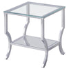 Saide - Glass Top Coffee And End Table Set