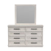 Avalanche - Dresser And Mirror Set - Antique White
