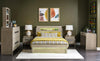 District Panel Bed Weathered Oak Finish — Full / Weathered Oak