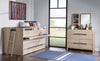 District Captains Bed Weathered Oak Finish — Twin / Weathered Oak