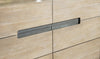 District Bookcase Weathered Oak Finish — Weathered Oak