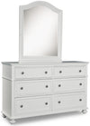 Madison 56-inch Dresser — Natural White Painted Finish