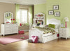 Madison Panel Bed — Twin / Natural White Painted Finish