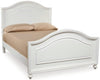 Madison Panel Bed — Full / Natural White Painted Finish