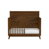 Malia - Crib With High Headboard And Guardrail - Walnut