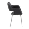 Margarite - Dining / Accent Chair - Chrome Metal (Set of 2)