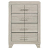 Trenton - 4-Drawer Bedroom Chest Of Drawers - Rustic Cream